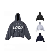 Felpa Invernale Unisex 100% Cotone Traspirante e Calda Oversize per Fitness e Sport con Logo Personalizzato