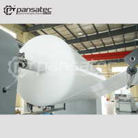 Pansatec Yüksek Kapasiteli 2-9 Katmanlı LDPE/LDPE Kabarcıklı Film Makinesi Tek Vidalı Enerji Tasarruflu CE Sertifikalı Yüksek Verimli Hava
