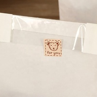 Fournisseur de sacs en papier kraft pour l'emballage du pain, sacs à emporter recyclés pour le café et les aliments, pour l'emballage de boulangerie