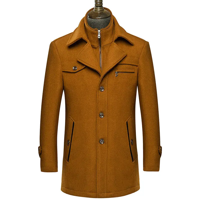 double breasted trench coat men