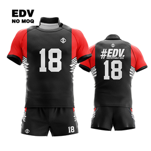 Nouvelle arrivée chemise de ligue de Rugby personnalisée chemise de Rugby de ligue en polyester sport pour hommes vêtements d'équipe vêtements d'entraînement de rugby à XV - Product Image 5