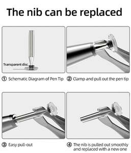 <span class=keywords><strong>Stylet</strong></span> universel à écran tactile en aluminium haute sensibilité <span class=keywords><strong>stylet</strong></span> capacitif <span class=keywords><strong>stylet</strong></span> <span class=keywords><strong>pour</strong></span> écrire du dessin <span class=keywords><strong>sur</strong></span> les téléphones Android - Product Image 2