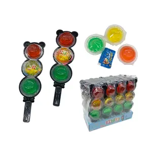 Halal Candy Oem Verkeerslicht Jelly Candy Met Popping Candy