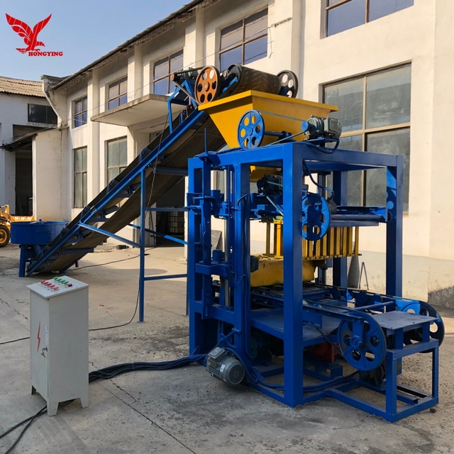 Fully Automatic Hydraulic Concrete Hollow Brick Block Making Machine Germany Technology Multifunctional Brick Production Line