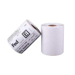 Etiquetas Térmicas 4*6 al por Mayor de Fábrica, Etiquetas Adhesivas de Papel A6 para Envío, Rollo de Etiquetas Térmicas Directas 4X6 - Product Image 1