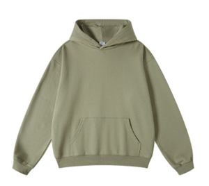 Sudadera con Capucha para Hombre, Tejido Terry de 445 g/m², Color Liso, con Logotipo Personalizado, Estilo Urbano, Corte Holgado - Product Image 4