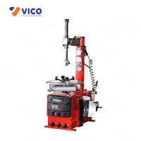 Machine de montage/démontage de pneus VICO de précision avec fonction semi-automatique, moteur 0,75/1,1 kW, rotation du plateau tournant à 7 tr/min