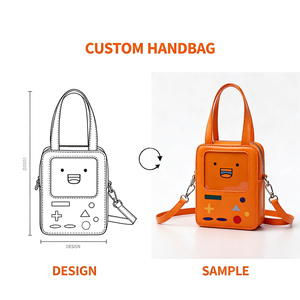 Custom Novelty Friendly Design Console Handbag Y2K Kawaii Gameboy Crossbody <b>Purse</b> Shiny PU Colorful Shoulder Ita Bag - Product Image 2