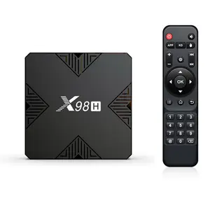 全新智能wifi电视盒高清wifi 2.4g 5g安卓12电视接收器4k 1080p h.256安卓机顶盒，带fta频道接收器