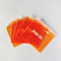 Embalaje con cierre de cremallera, bolsa de embalaje de joyería de plástico, transparente, pequeña, personalizada, pvc, impermeable, con logotipo, venta al por mayor