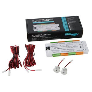 PIRモーションセンサー 32段 調光機能付きスマート階段照明 自動コントローラー LEDストリップ 人感センサー付き - Product Image 3