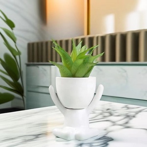 Articles décoratifs <span class=keywords><strong>de</strong></span> bureau en forme humaine Plantes artificielles en pot Décoration <span class=keywords><strong>de</strong></span> petites plantes artificielles <span class=keywords><strong>de</strong></span> bureau <span class=keywords><strong>pour</strong></span> chambre et <span class=keywords><strong>salle</strong></span> <span class=keywords><strong>de</strong></span> <span class=keywords><strong>bain</strong></span> - Product Image 5