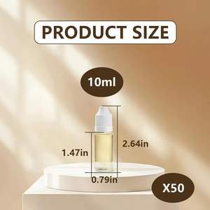 Botellas Transparentes de Plástico LDPE PET Vacías y Exprimibles con <span class=keywords><strong>Gotero</strong></span> para Líquido para Ojos y Aceite para Cigarrillos Electrónicos, Uso Agrícola, China (50) - Product Image 2