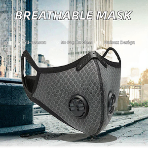 Junyebuluo Mask Breathing Valve Four Seasons Warm Dust-proof Wind-proof Cotton Spandex <b>Glasses</b> Fog-free Cycling Myopia Anti-fog - Product Image 2