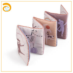 Juguetes de Tela para Bebés con Sonido y Texturas, <span class=keywords><strong>Libro</strong></span> Sensorial para Estimulación Visual y Tiempo Boca Abajo - Product Image 4