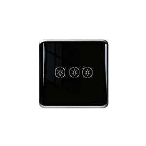 Interruptor Inteligente Matter86 Tipo Europeo con Marco Biselado de Vidrio Templado, Compatible con WIFI, Homekit y Control por Voz - Product Image 6