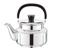 Bouilloire sifflante à pois en acier inoxydable à induction portable bouilloire à eau de grande capacité avec poignée résistante à la chaleur