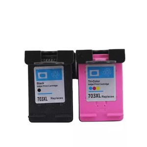 适用于惠普桌面喷墨墨水优势<span class=keywords><strong>K209a</strong></span>打印机的Yelbes 703 XL 703XL高级再制造彩色喷墨墨盒 - Product Image 1