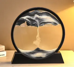 하이 엔드 대기 거실 TV 캐비닛 크리 에이 티브 무덤 그림 모래 시계 현대 미니멀리스트 사무실 데스크탑 장식