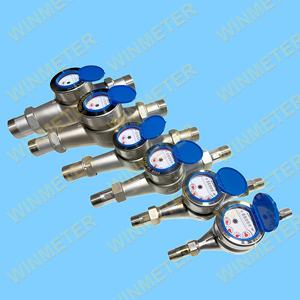 <span class=keywords><strong>Compteur</strong></span> d'<span class=keywords><strong>eau</strong></span> multijet DN50, boîtier en acier inoxydable 304/316, R100, haute température 150 ℃   pour l'industrie laitière, brasserie, vignerie, industrie chimique - Product Image 5