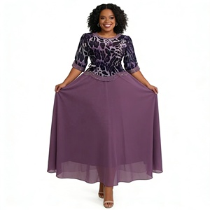 Nuovo Design 2026: Abito Estivo Elegante Dashiki Africano in Chiffon con Strass Termoadesivi, Taglie Forti, Ultima Moda per Signore - Product Image 1