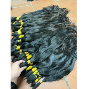 Cabello Virgen Vietnamita de Primera Calidad, Liso, Doblemente Tramado, Grado AAA, Grueso desde la Raíz hasta la Punta, Apto para Teñir y Decolorar - Product Image 1