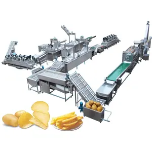 Équipement pour la ligne de production de chips et chips de pommes de terre surgelées, éplucheur vapeur de pommes de terre