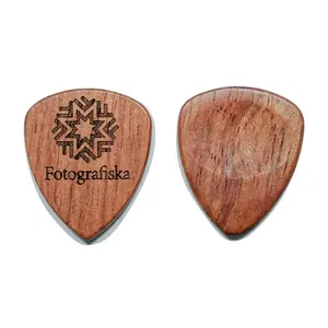 Different Wood Color Engravable Personalized Custom guitar Picks