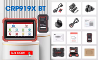 Escáner OBD2 de Sistema Completo X431 CRP919X BT, 31+ Funciones de Servicio, Programador de ECU, Herramienta de Diagnóstico de Automóviles, Pantalla Táctil de 13.3 Pulgadas