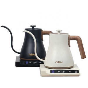 Nibu Stainless Steel <b>Kettle</b> <b>Small</b> Gooseneck Coffee & Tea Pot With Temperature Control & Keep Warm Feature Stainless Steel Constr - Product Image 3