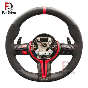 Volante Deportivo con Calefacción para <span class=keywords><strong>BMW</strong></span> Serie F 1 2 3 4 5 6 7 M Sport F20 F21 F22 F44 F30 340i F31 F34 <span class=keywords><strong>335i</strong></span> F32 F33 F36 F10 535i 550i F11 F07 - Product Image 3