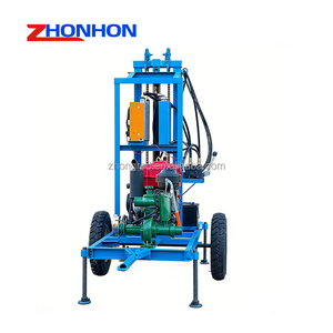 Plataforma <span class=keywords><strong>de</strong></span> Perforación <span class=keywords><strong>de</strong></span> Pozos <span class=keywords><strong>de</strong></span> Agua sobre Ruedas <span class=keywords><strong>de</strong></span> Alto Rendimiento con Mecanismo Rotatorio Potente para una Penetración sin Esfuerzo en Suelos Duros y Rocas - Product Image 2