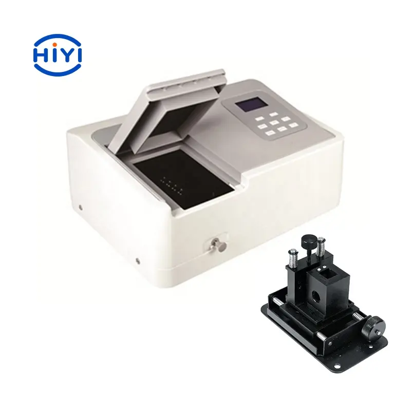 HiYi SP-V1000 Spektral photometer Anzeige Einzels trahl sichtbares Spektral photometer bietet Platz für 5 bis 100mm Weglänge Küvetten