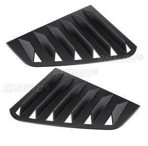 Nueva Cubierta Decorativa para Ventana Trasera de Coche, Rejilla para Ventana Trasera, Rejilla de Ventilación Lateral para VW Golf MK7 MK7.5 2014-2019, También para GTI GTD R - Product Image 1