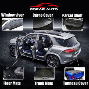 Accessoires et pièces de voiture OEM ODM SUV Cargo Cover pour Volvo BMW Benz Honda Jeep <span class=keywords><strong>Kia</strong></span> VW Ford Toyota Land Rover Bopar Parcel Shelf - Product Image 2