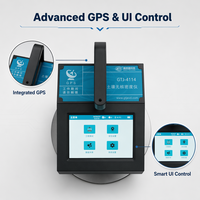 Densimètre de sol non nucléaire haute précision GTJ-4114 avec GPS et écran tactile 5,0 pouces, garantie 1 an pour les tests de compactage et d'humidité du sol