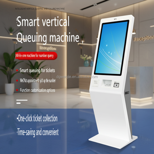 Kiosque en libre-service WENJIE avec accepteur de billets pour paiements, commandes et publicité, sur pied, fonction SDK - Product Image 6