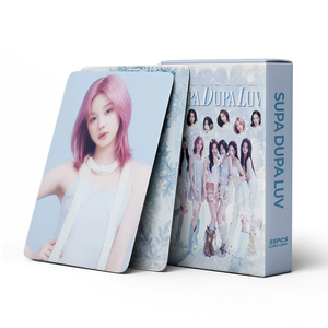 Kpop Photo Card 55pcs/box Babymonster PSYCHO Lomo Card Kpop Photocard