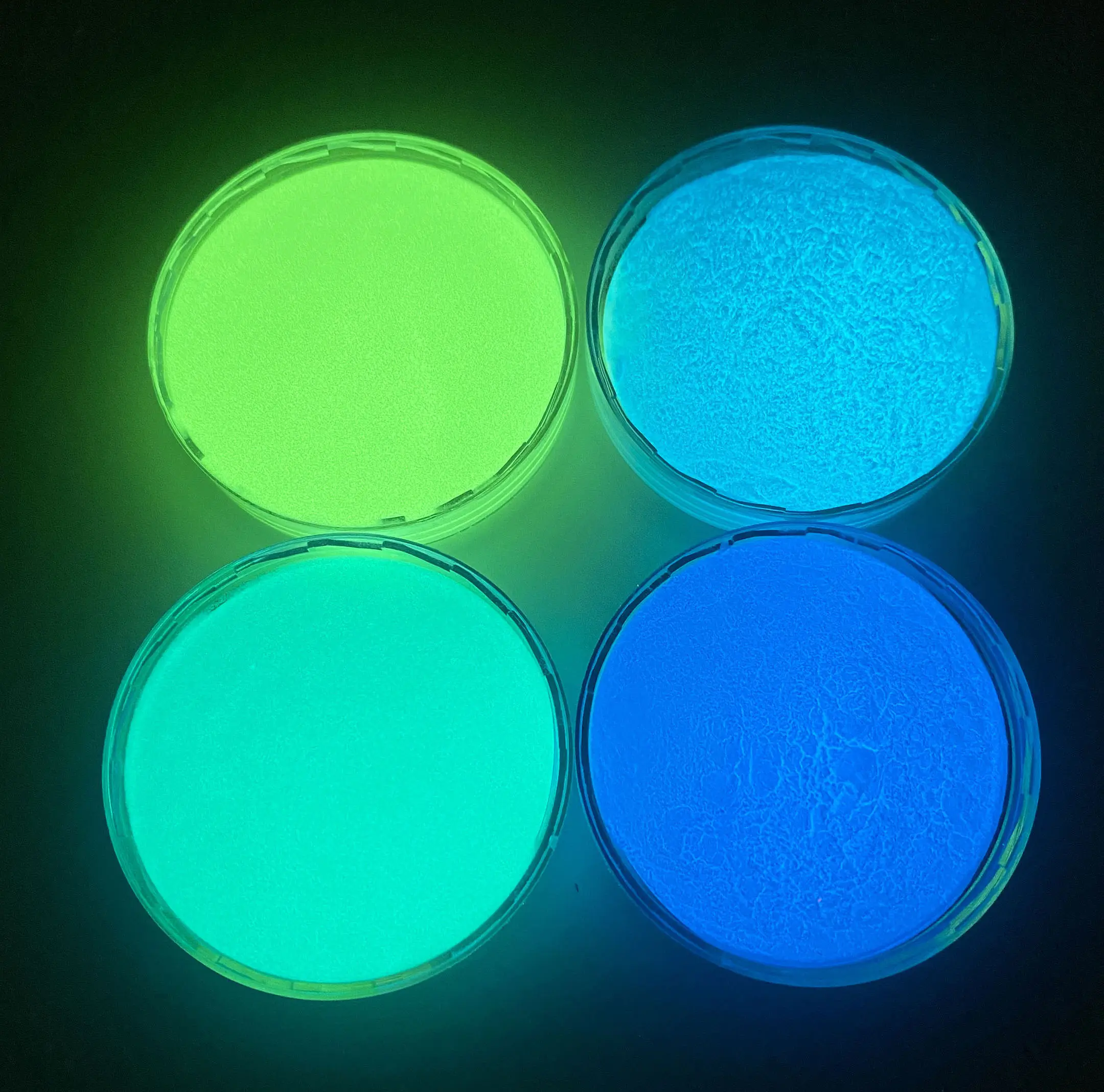 Su bazlı fotolüminesan pigment fosfor tozu renkli kızdırma koyu pigment kaplama ve boya için