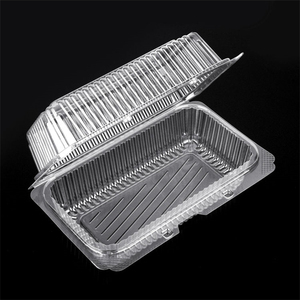 Tùy chỉnh vật nuôi trong suốt thực phẩm lưu trữ container vỏ sò đưa ra hộp với Dễ dàng mở nắp - Product Image 5