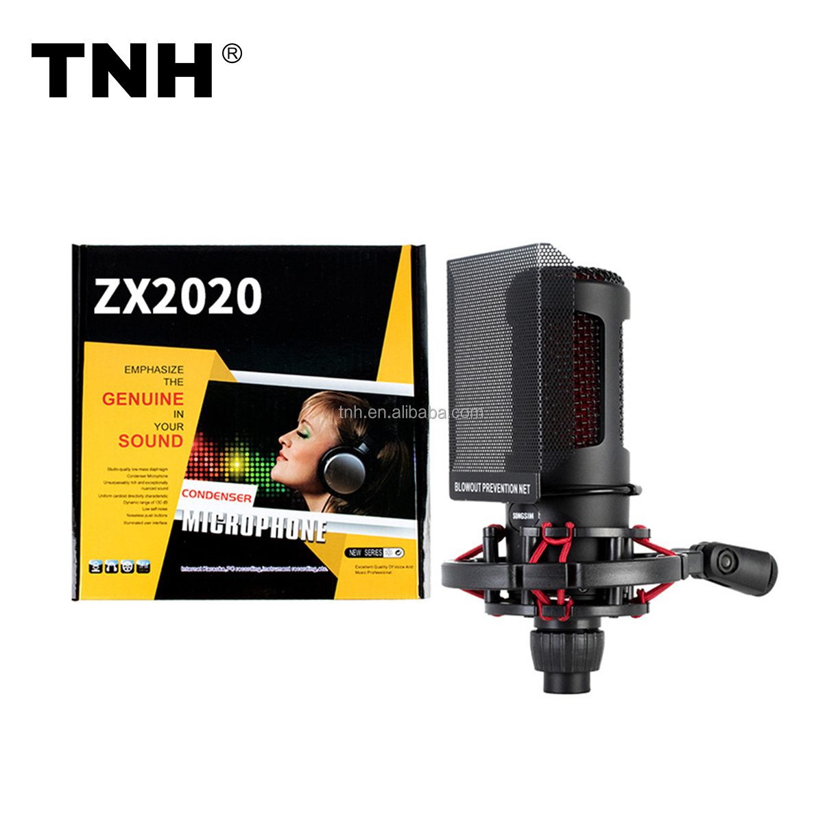 ●Mic-C TNH CM- ZX2020 Condenser Microphone Studio Recording Mic Computer