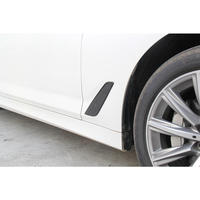 Pour BMW G30 G31 520i 530i 540i 550i 2017-2023 : Cache-ventilations latérales en carbone, garnitures de conduits d'air, incrustations de calandre 51747439013 51747439014
