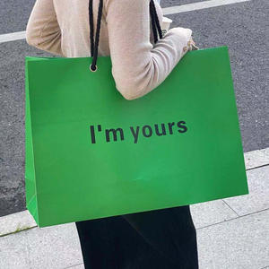 Grand sac en papier de haute qualité pour vêtements de magasinage Niveau d'apparence élevé-Ventes en magasin recommandées pour transporter des sacs-cadeaux - Product Image 6