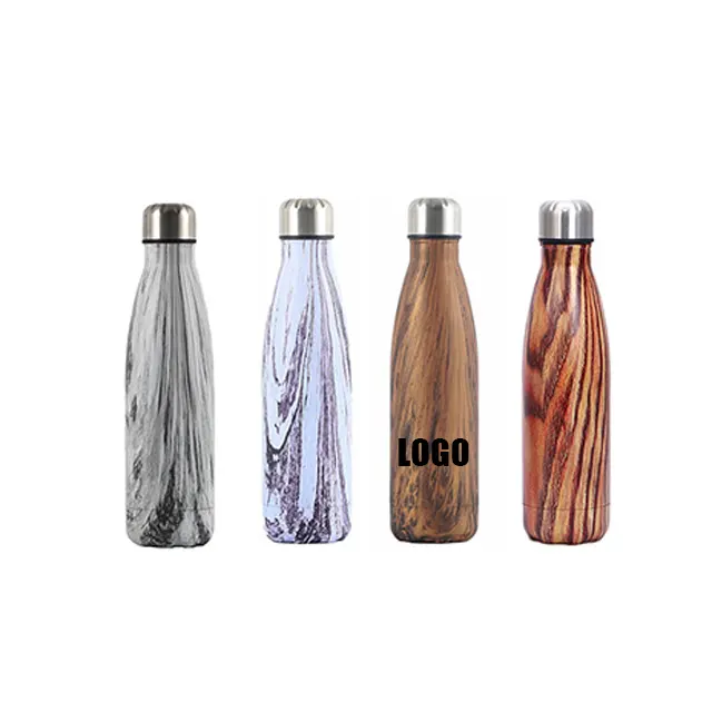 Water Bottle Best Selling Customized Camping Matte Coffee Water Double Wall Stainless Steel Thermo Manufacturer Intelligent 17oz