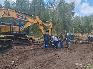 Xuvol Forestry Machinery Tree Cutting <b>Machines</b> Max. <b>Cut</b> 40cm <b>Wood</b> Cutter Harvester Head 10-15T Excavator Attachment Tree Shear - Product Image 6