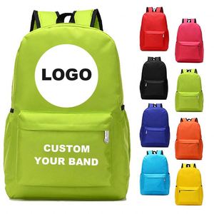 Mochila Deportiva Oxford Ligera con Diseño Simple y Logotipo Personalizado 2026, Mochila Escolar para Estudiantes con Impresión de Logotipo en Blanco al por Mayor - Product Image 4