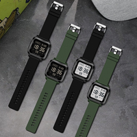 Jam Tangan Digital Elektronik Unisex untuk Mahasiswa, Olahraga, dan Fashion, dengan Layar LED, Alarm, Tali Plastik, Tahan Air, untuk Penggunaan Luar Ruangan