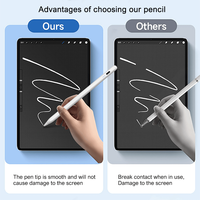 Stylet tactile universel OEM/ODM pour écran tactile capacitif actif iOS iPad et Android Huawei