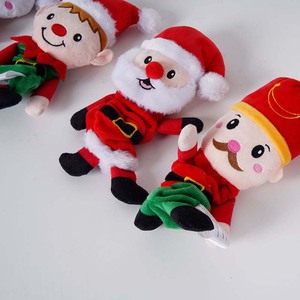 Jouets à mâcher pour chiens de Noël personnalisés, écologiques et de haute qualité, ensemble de jouets en peluche qui couinent, pour usage intérieur et extérieur, fabricant chinois, vente en gros - Product Image 6