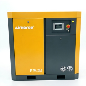 Compresseur d'air à vis 15KW 20HP 1,9-2,5 M3/min 67-88 Cfm 7-13 bar pour machine CNC/machine d'emballage/meuble/industrie du <span class=keywords><strong>location</strong></span> - Product Image 1